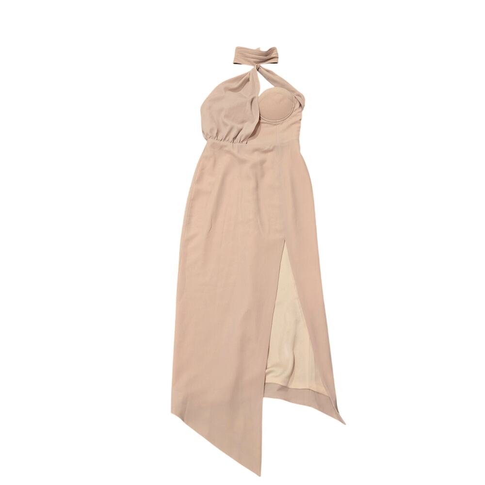 NEW NWT Women's MISHA Nude Triviatate Dress Party Formal Wedding | Size 4 - Picture 2 of 14